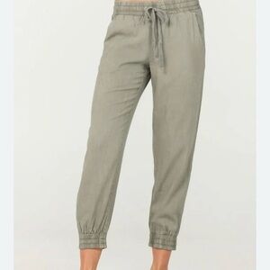 Bella Dahl Sage Green Jogger Pants